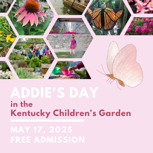 Addie's Day in the Kentucky Children's Garden May 17, 2025
