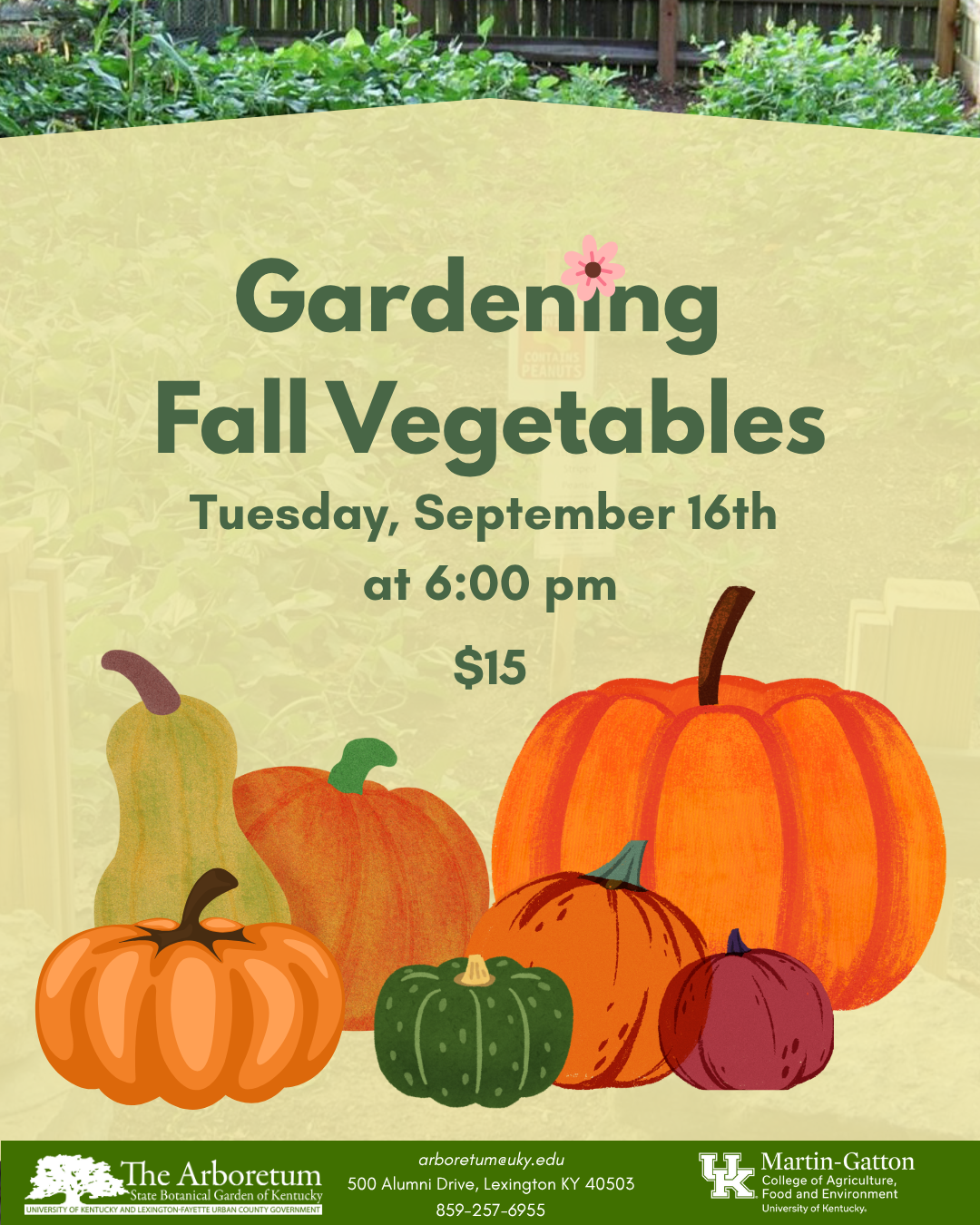 Gardening with Fall Vegetables