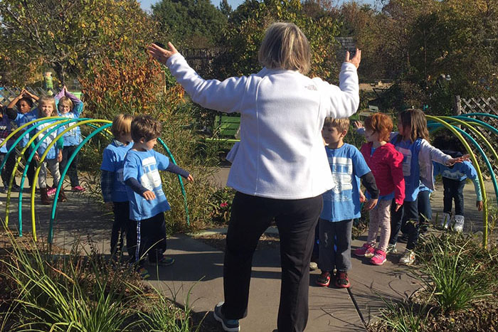 Children play at the KCG